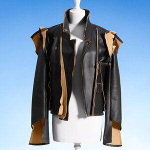 Rare Margiela Leather Biker Jacket